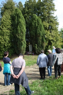 Uctění památky u pomníku padlých 2015